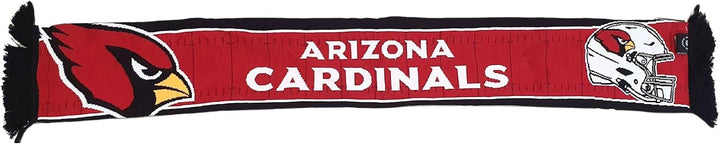 Great Branding NFL Jaquard Schal American Football Teamlogo Helm Fanschal Fransen Arizona Cardinals