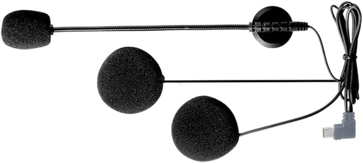EJEAS Bluetooth Motorrad Intercom, Zubehör, spezielles Headset V6PRO / V4LUS / V7,USB-C Kopfhörerzub