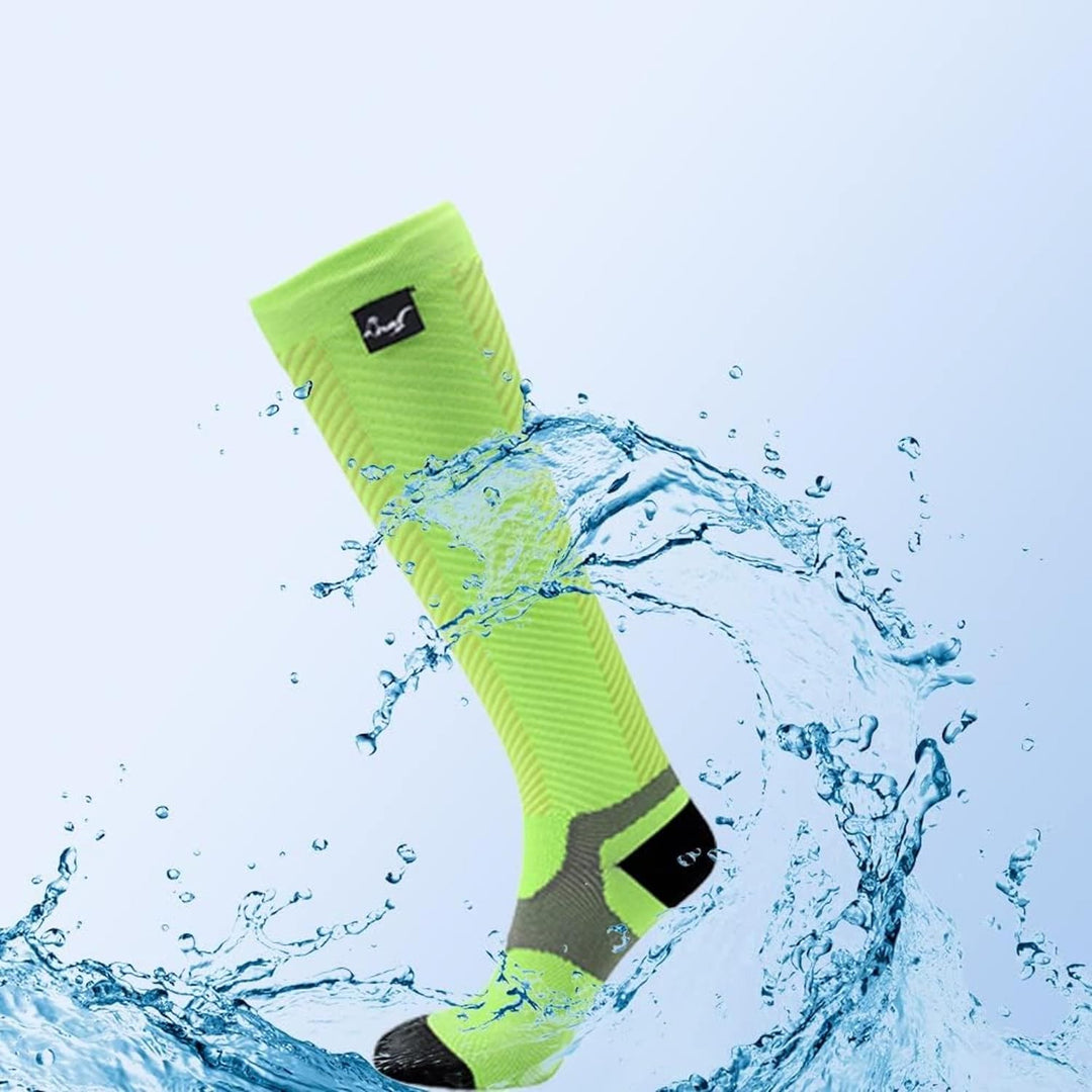 OTTERSHELL Wasserdichte Socken Unisex – Kniehohe Merinowolle-Socken für Outdoor, Laufen, Radfahren &amp;