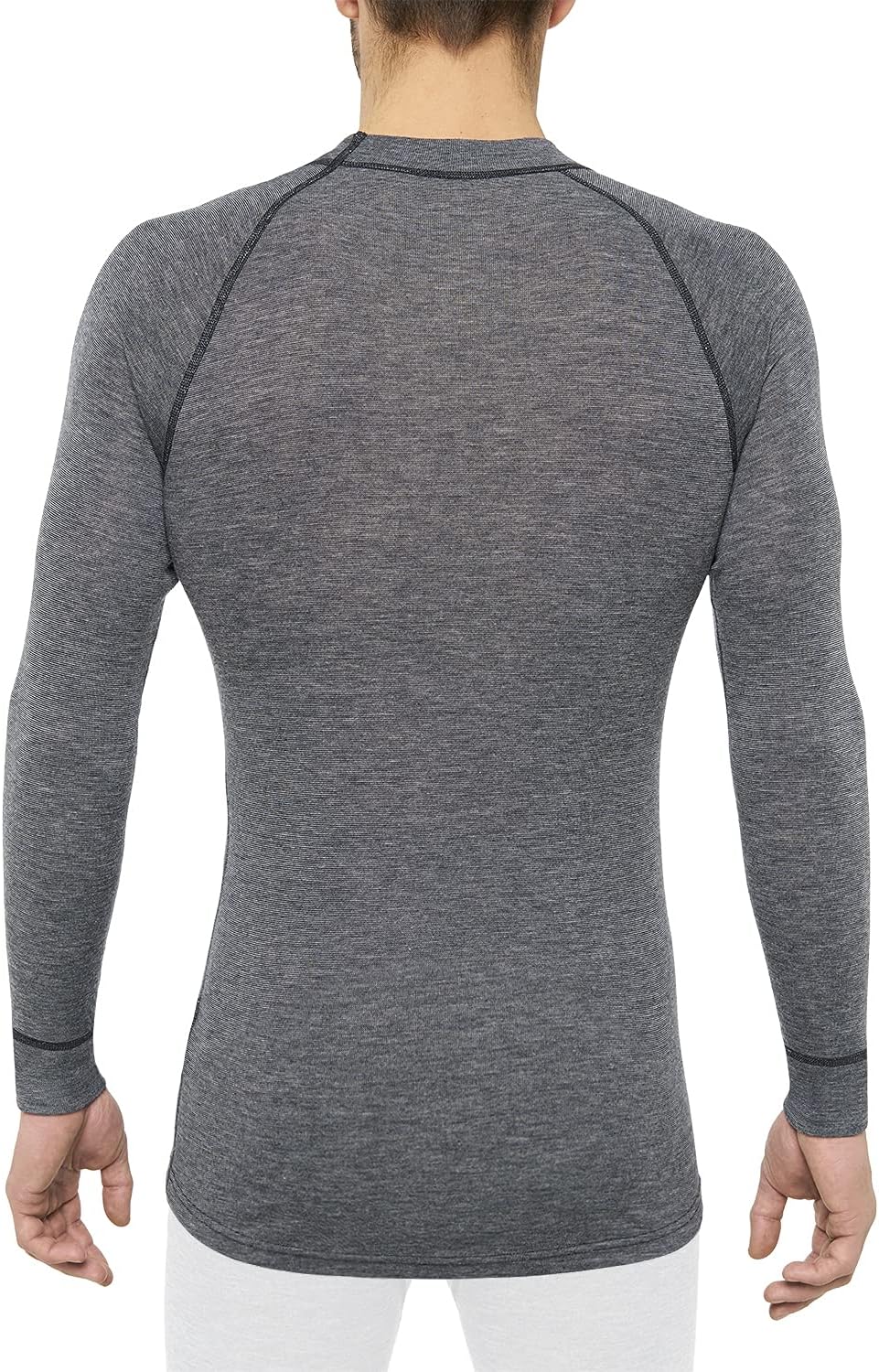 Thermowave Herren Merino Warm Active Unterhemd S Tinten-melange, S Tinten-melange