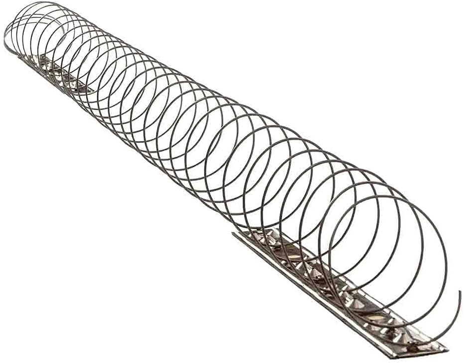 Gardigo® Taubenabwehr Spirale I 12 Spiralen je 125cm, Gesamtlänge 15m | Vogelabwehr Spirale aus Edel