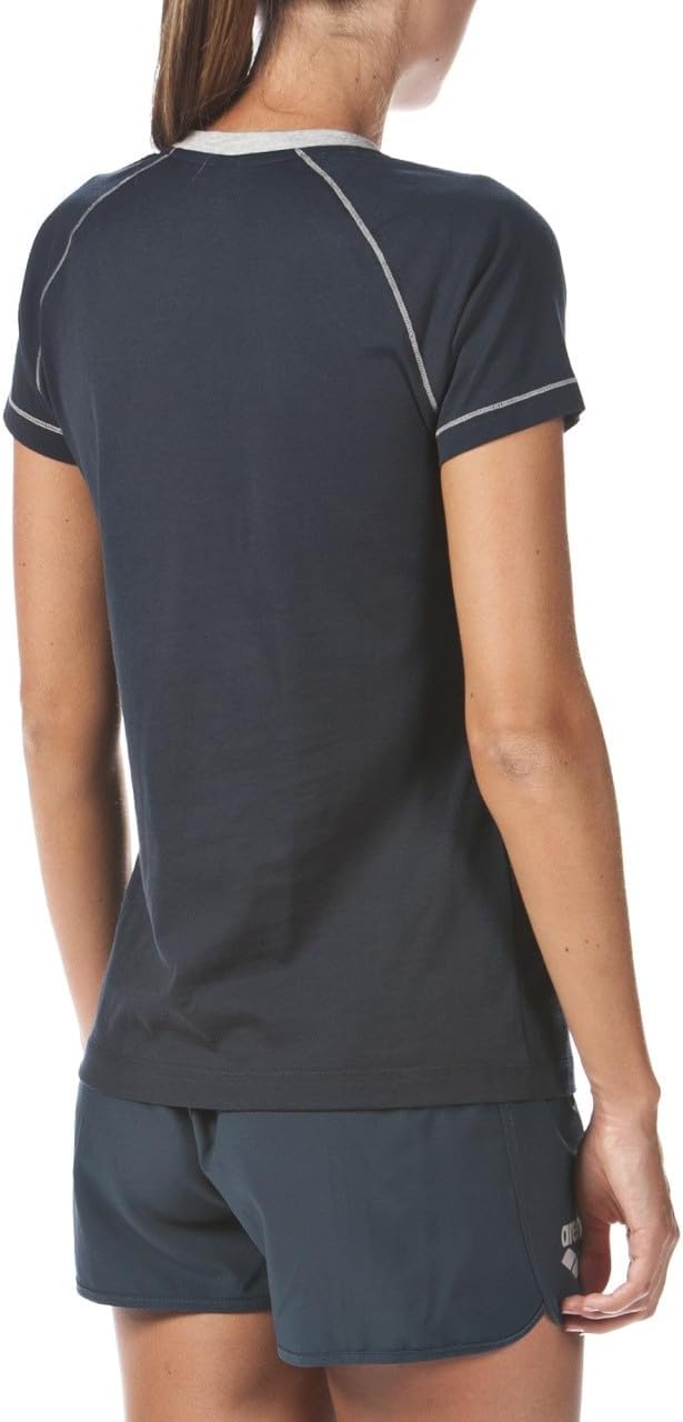 ARENA Unisex Women's Team Line Short Sleeve T-Shirt 62 Navy, 62 Navy