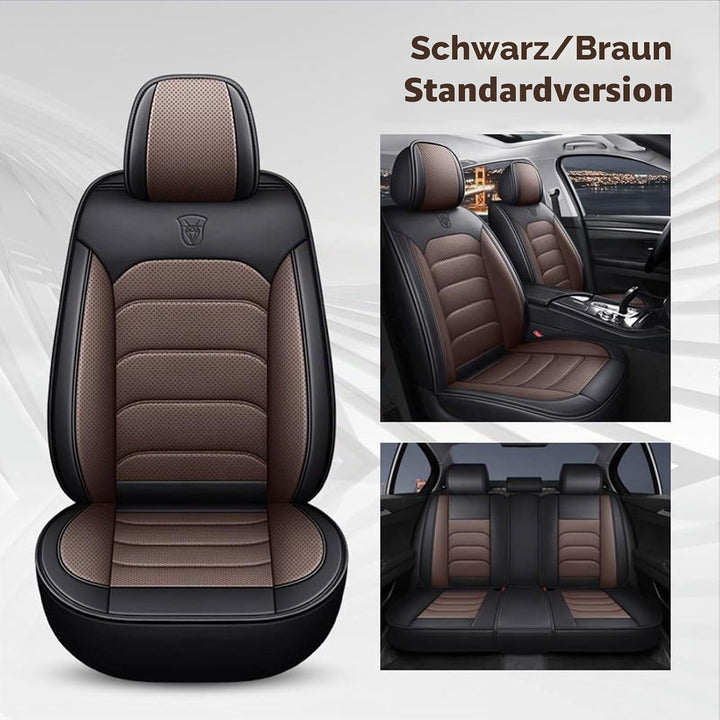 Sitzbezüge Auto 5 Stück für Volkswagen ID.3 Sitzbezug Auto Set Leder Vordersitze Schonbezug Autositz