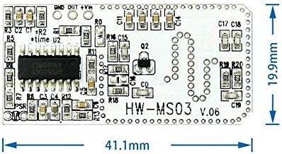 5pcs HW-MS03 Microwave Radar Motion Sensor Module 2.4GHz to 5.8GHz