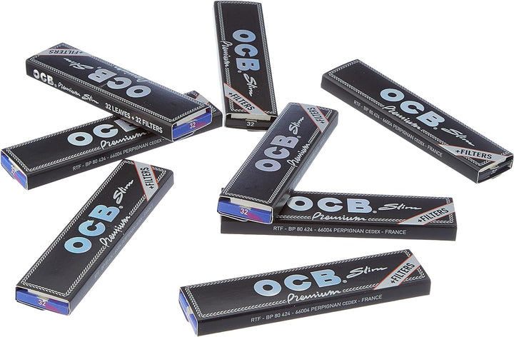 OCB 15448 Zigarettenpapier, Schwarz Single, Single