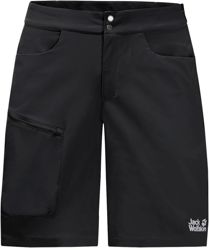 Jack Wolfskin Herren Tourer Men Shorts 46 Schwarz, 46 Schwarz