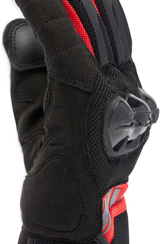 Dainese - Mig 3 Air Gloves, Sommer-Motorradhandschuhe, belüftetes Gewebe, Knöchelschoner, Touchscree