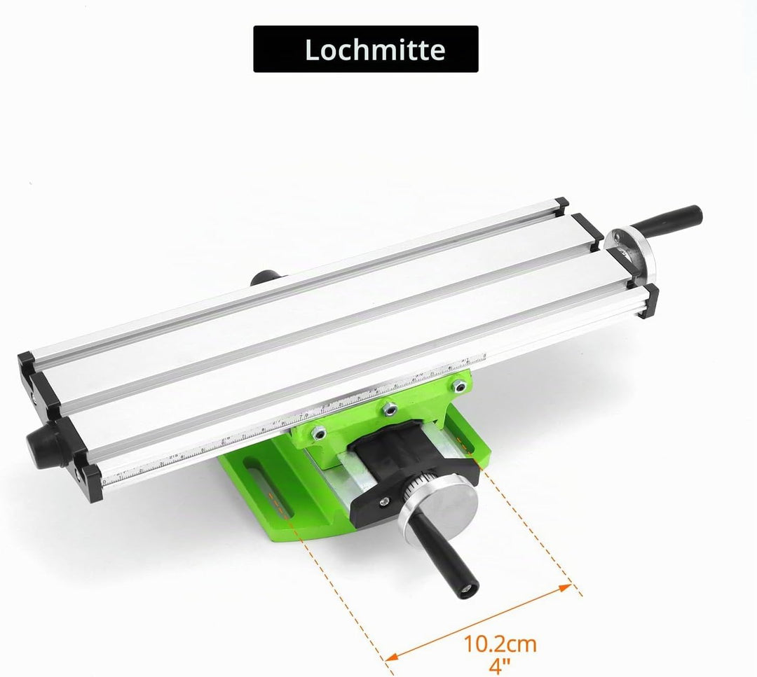 QWORK® Multifunktions-Arbeitstisch, Frästisch Arbeitstisch Maschine, Kreuztisch, für Tischbohrstände