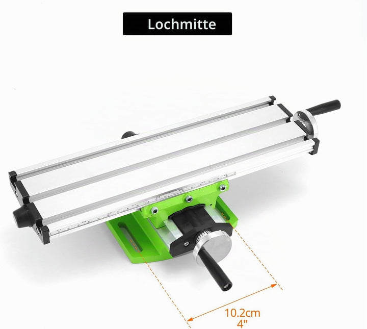 QWORK® Multifunktions-Arbeitstisch, Frästisch Arbeitstisch Maschine, Kreuztisch, für Tischbohrstände