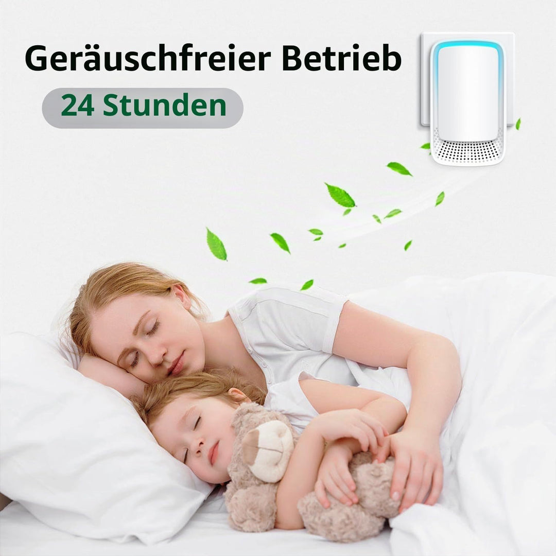 Luftreiniger, Dayear Plug In Air Purifier Negativ Ionen Luftreiniger für Büro/Zimmer/Badezimmer/Haus