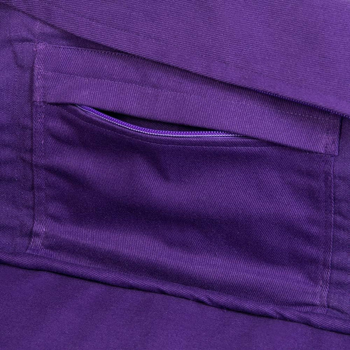 Yoga Studio YS/KitBag/SolidColours/Purple Yoga Kit, 71 x 23 x 18 cm, Baumwolle Yogamatte Tasche mit