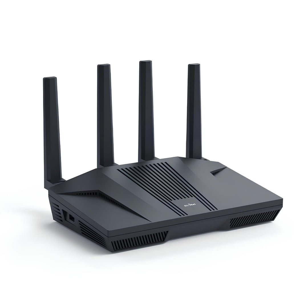 GL.iNet GL-MT6000(Flint 2) WiFi 6 Router | Gaming-WLAN-Router | 2 x 2,5G Multi-Gig-Port + 4 x 1G Eth