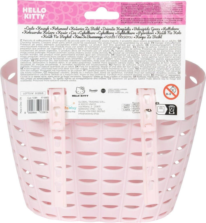 Tataway Hello Kitty Aufbewahrungskorb — leichte und farbenfrohe Aufbewahrungsbox für Schlafzimmer, B