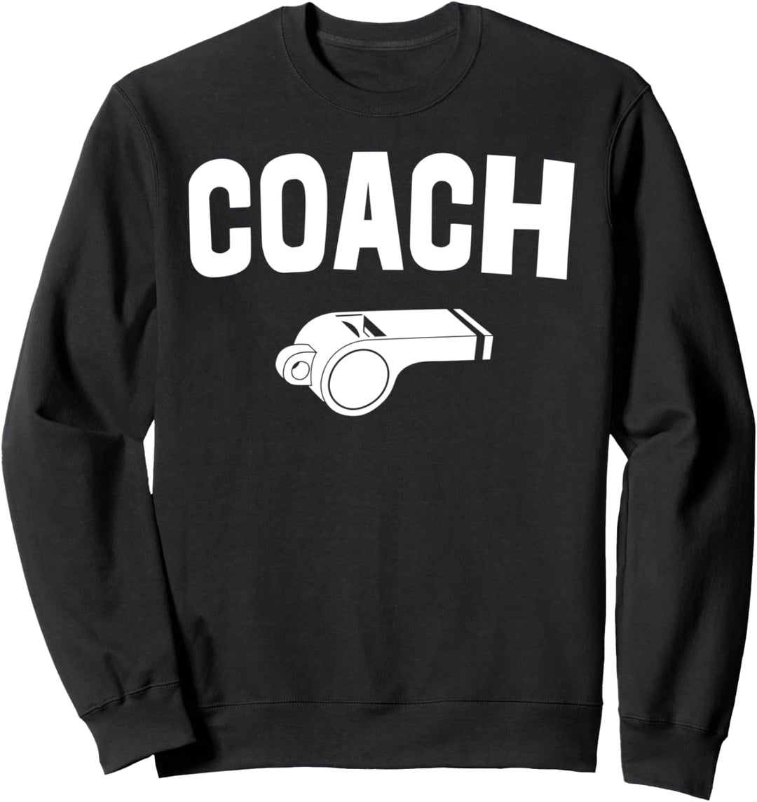 Coach Whistle Lustiges Sport-Coaching Sweatshirt