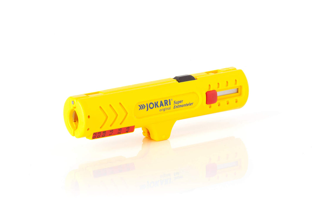 JOKARI T30150 Vielzweckabisoliermesser Nr.15 Kabel-D.8-13mm Litzen-D.0,2-4, 30150 Single, Single