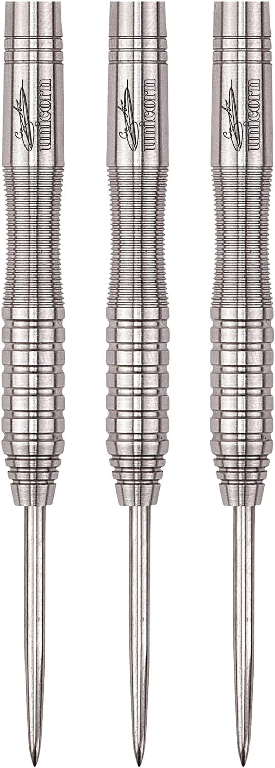 Unicorn Phase 2 Gary Anderson Purist Steel Barrel 24 g Silber, 24 g Silber