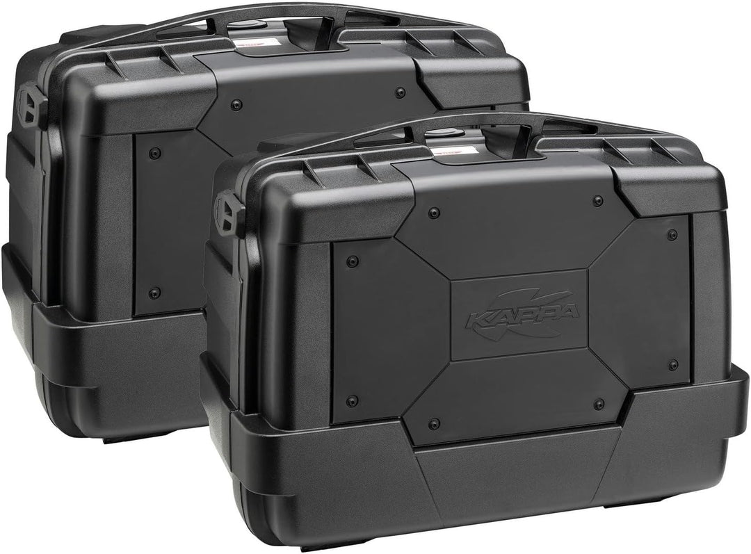 Kappa KGR46NPACK2 Garda Koffer-Set, 2 Stück, 46 l