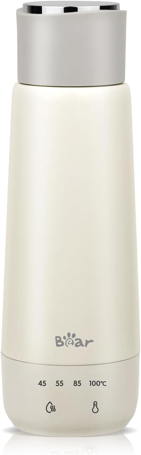 Bear 300ml 4-Temperatur Elektrischer Wasserkocher 3-in-1 Reise Elektrischer Wasserkocher Doppelschic