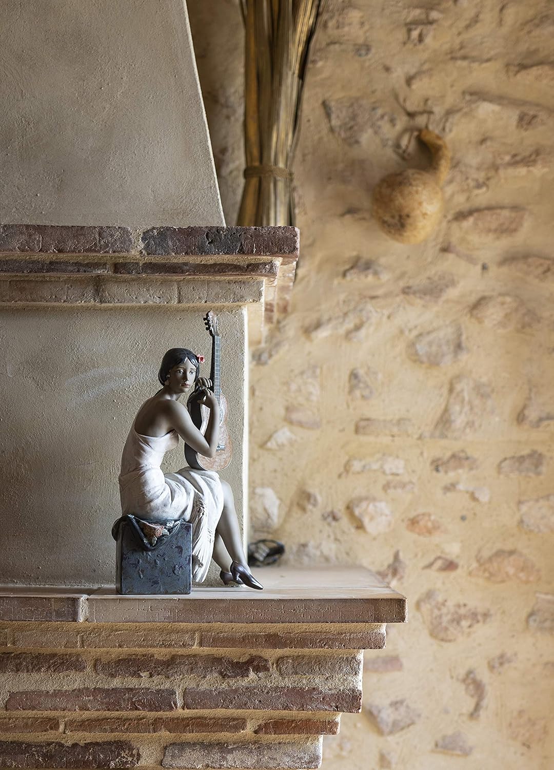 LLADRÓ Frauen-Figur Flamenco Sängerin. Flamenco. Porzellan.