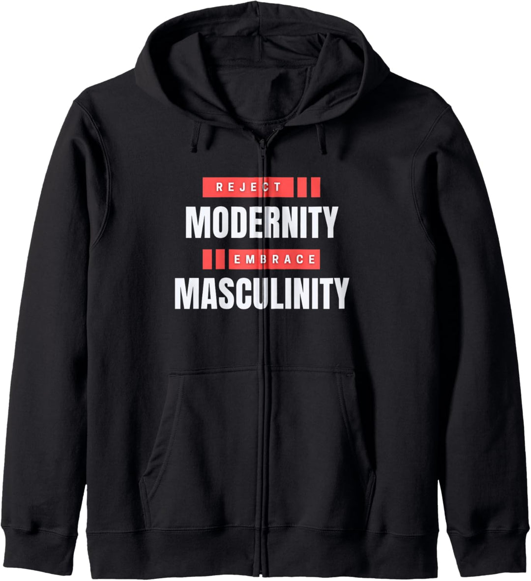 Reject Modernity Embrace Maskulinität, Zyzz, männliche Bodybuilder Kapuzenjacke