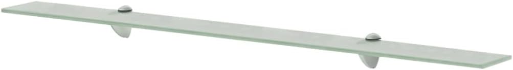 vidaXL 2X Regal Schwebend Wandregal Glasregal Glasboden Glasablage Badablage Wandablage Badregal Abl
