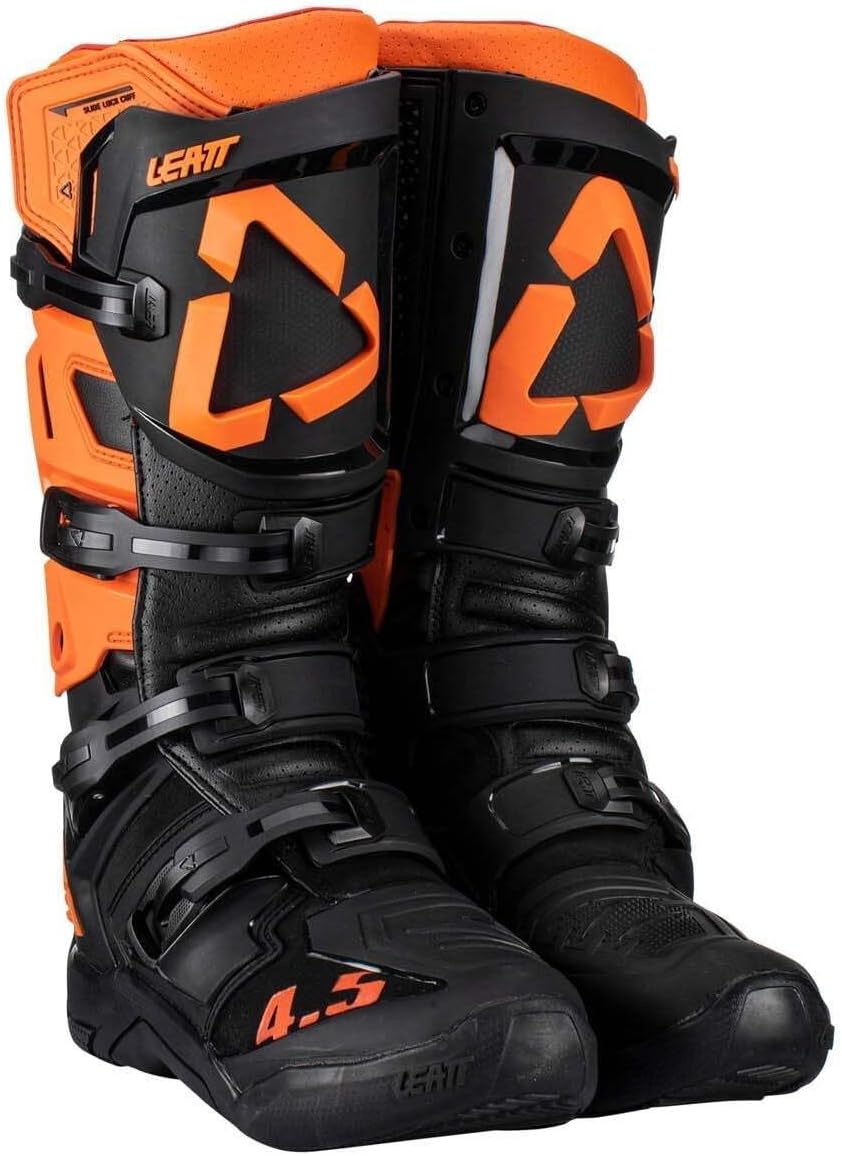 Leatt Unisex Motorradstiefel 43 EU Orange, 43 EU Orange