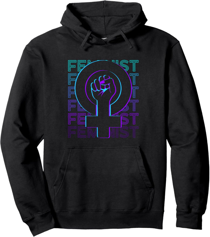 Feministischer Feminismus Retro Pullover Hoodie