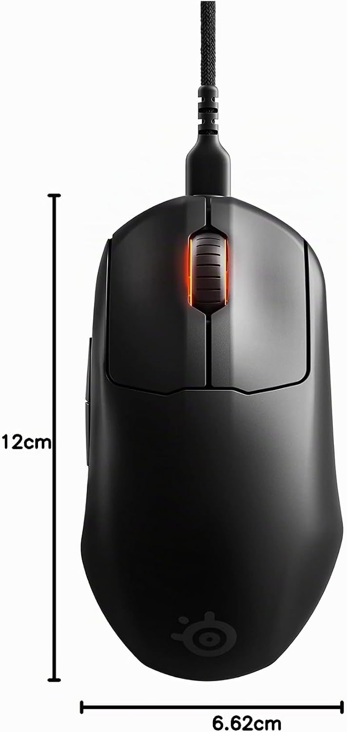 SteelSeries Prime Mini - Esports Leistung Gaming-Maus - Optisch-magnetische Schalter - Mini-Formfakt