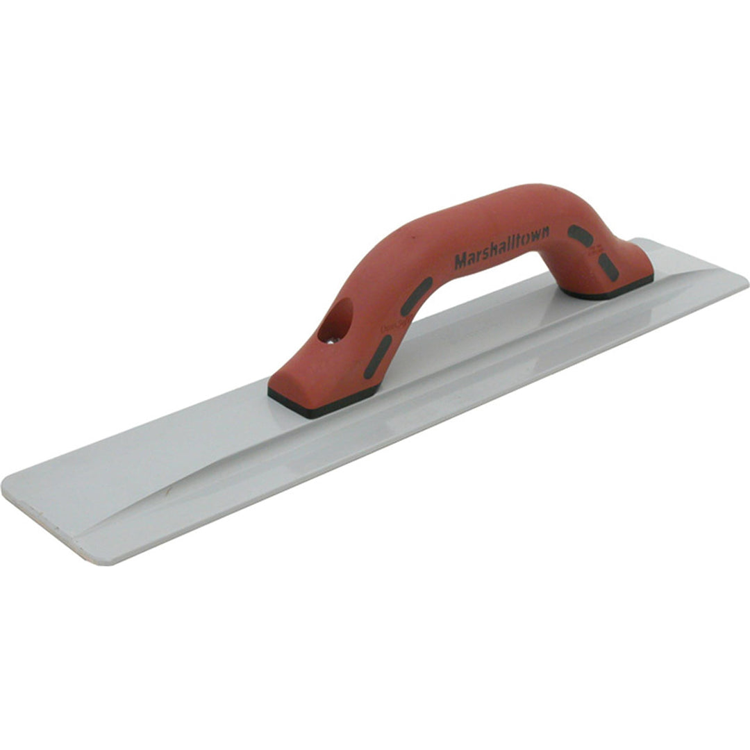 Marshalltown Handglätter mit Durasoft Griff, aus Magnesium, für Boden und Beton, Grösse des Glätters