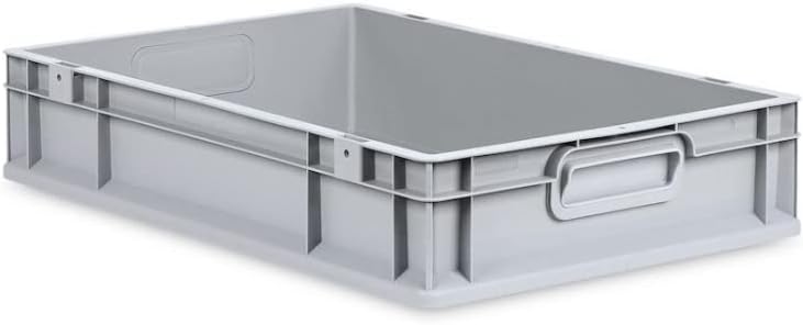 PROREGAL SuperSparSet 5x Eurobox NextGen Grip | HxBxT 12x40x60cm | 23 Liter | Griffe geschlossen | G