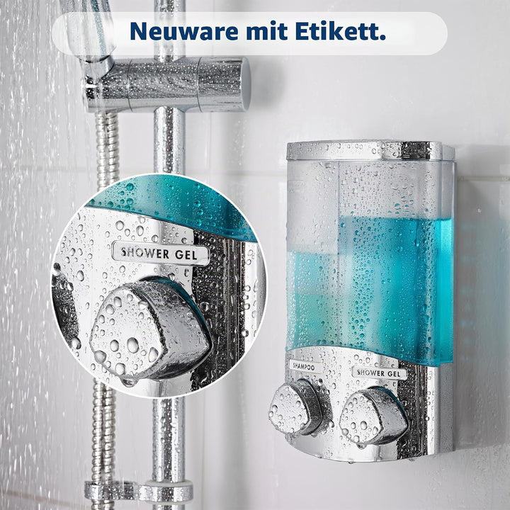 Croydex Euro Seifenspender Trio Chrome 1 Seifenspender, 1 Seifenspender