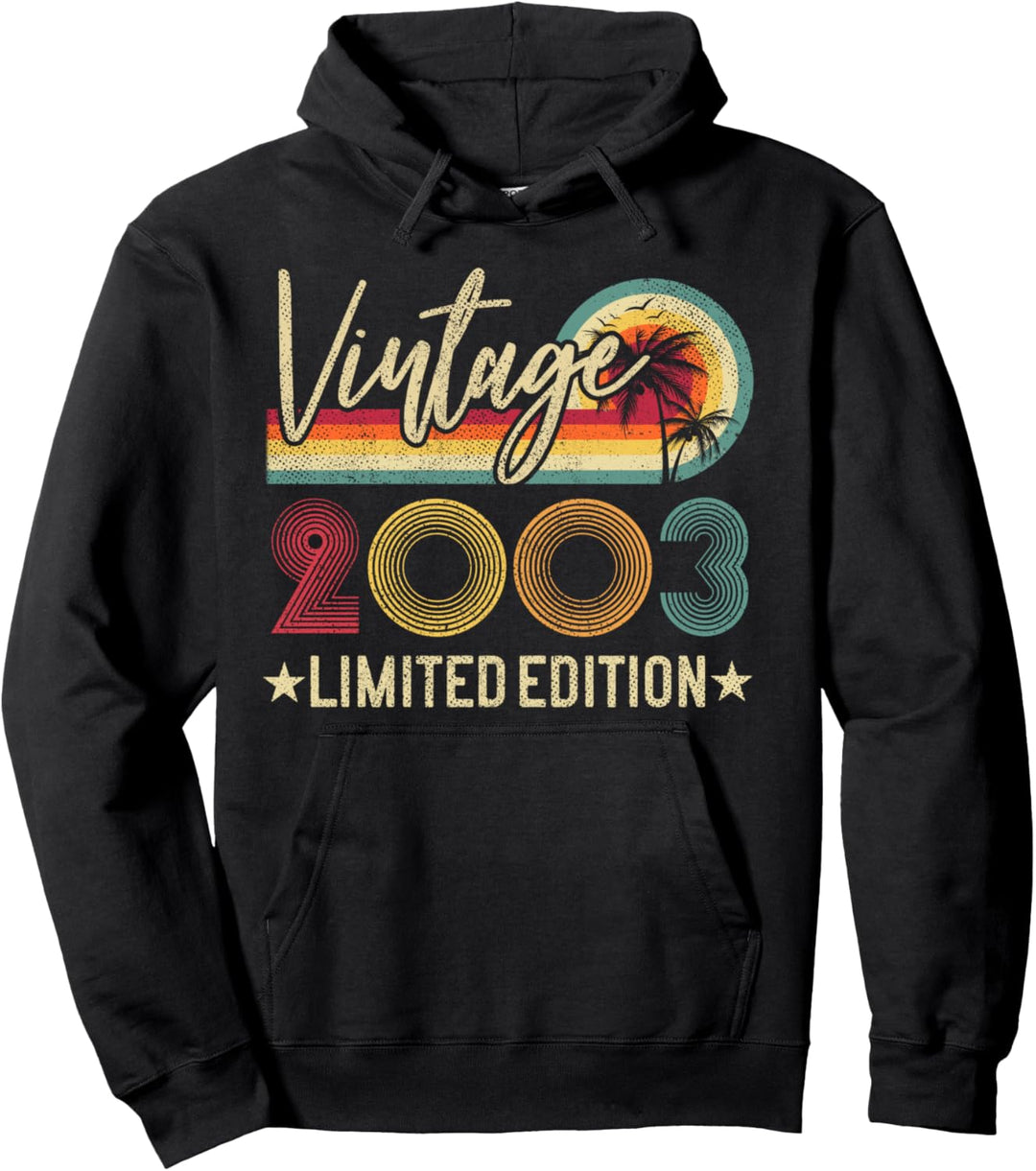 Vintage 2003 20. Geburtstag 20 Years Old Limited Edition Pullover Hoodie