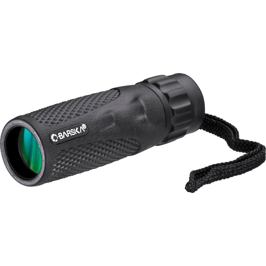 Barska Monokular – Blackhawk 10 x 25, wasserdicht, inkl. Tragetasche und Trageriemen, BA-AA12130 10