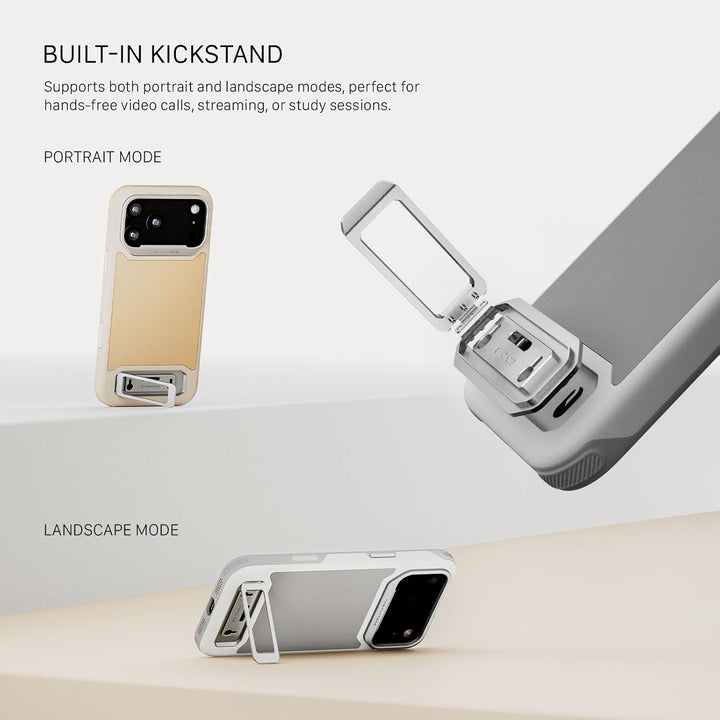 TILTA Khronos iPhone 17 Pro Lite Case, Handyhalterung kompatibel mit iPhone 17 Pro mit Displayschutz