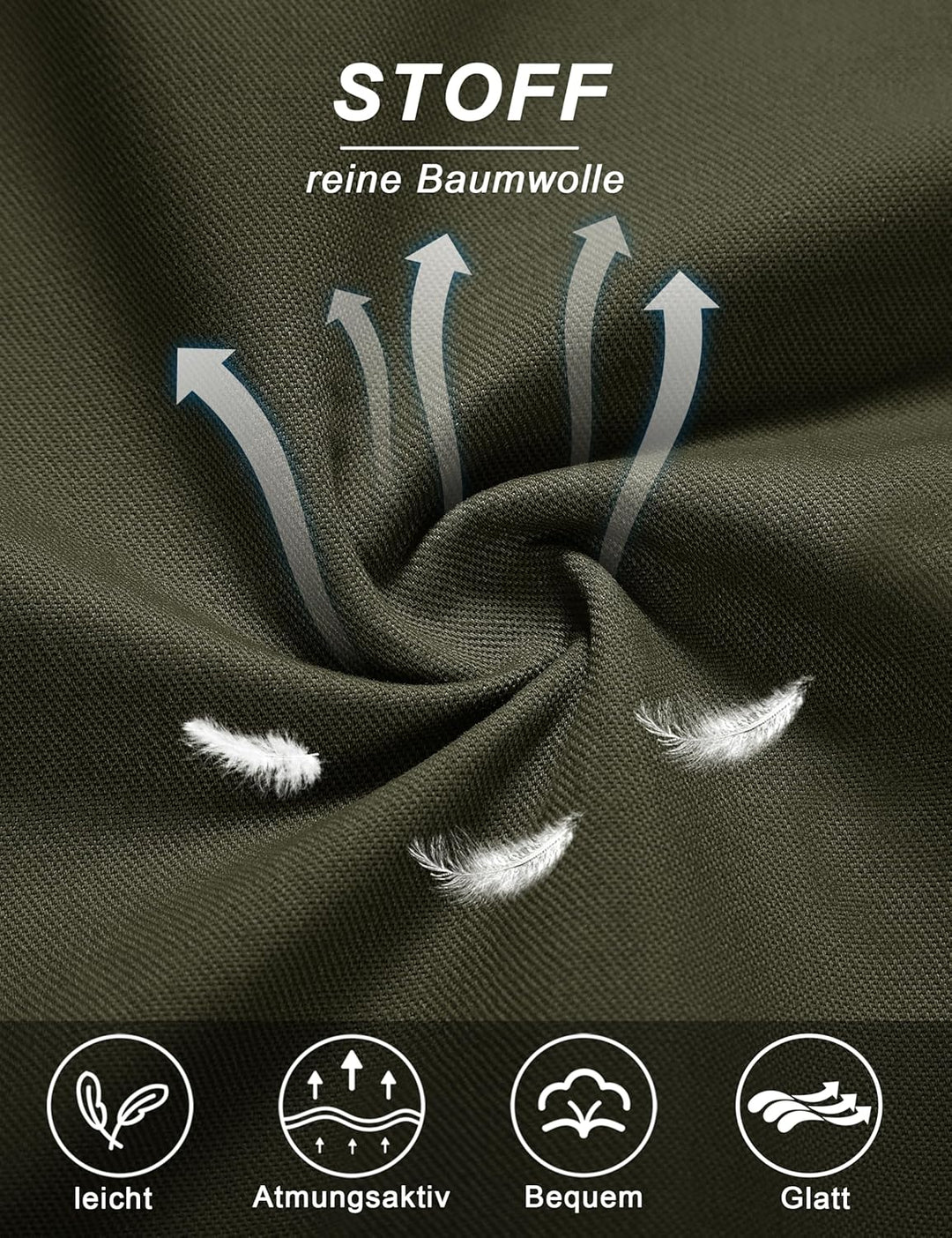 MAGCOMSEN Herren Übergangsjacke Cargo Outdoorjacke Winddicht Frühling Jacke Militär Armee Fliegerjac