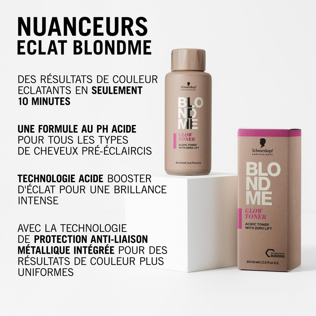 Schwarzkopf Professional BlondMe Toner Eis, 1er Pack (1 x 60 ml) Eis (Ice) 60 ml (1er Pack), Eis (Ic