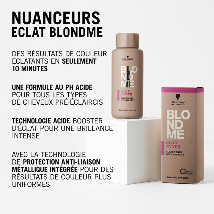 Schwarzkopf Professional BlondMe Toner Eis, 1er Pack (1 x 60 ml) Eis (Ice) 60 ml (1er Pack), Eis (Ic