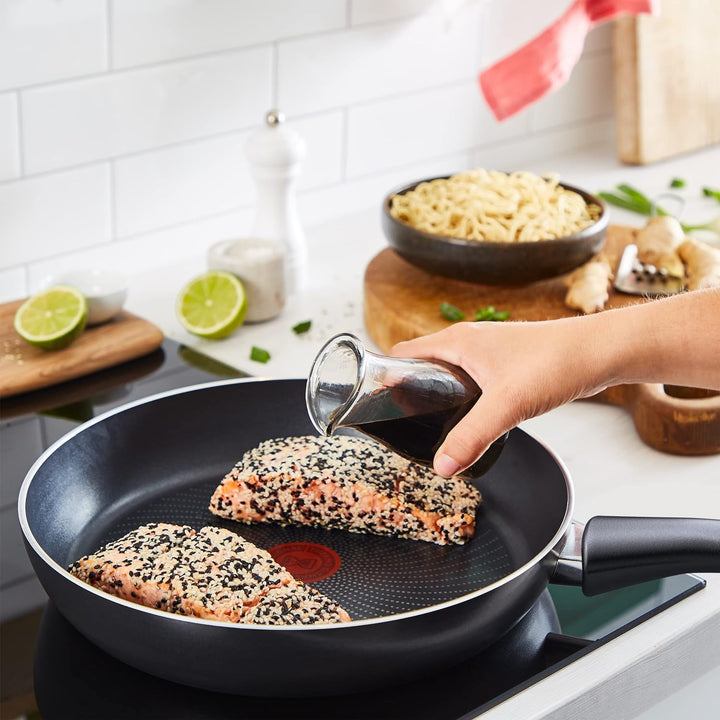 Tefal C27808 Generous Cook Bratpfanne 32 cm | Antihaftversiegelung | Thermo-Signal | Thermo-Fusion-B