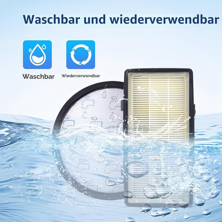 2 Stück Filter für Rowenta X-Trem Power Cyclonic RO69xx und RO72xx Serie,RO6941EA,RO6963EA, RO6921EA