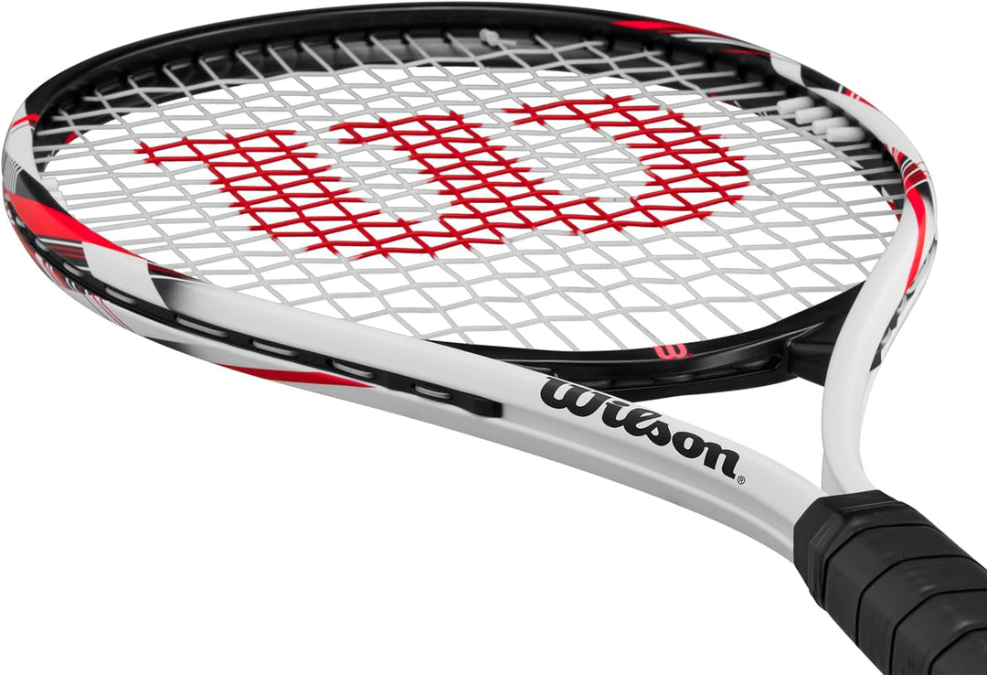 Wilson Fusion XL Tennisschläger, Weiss/Schwarz, Gr. 3 White / Black, 3 White / Black