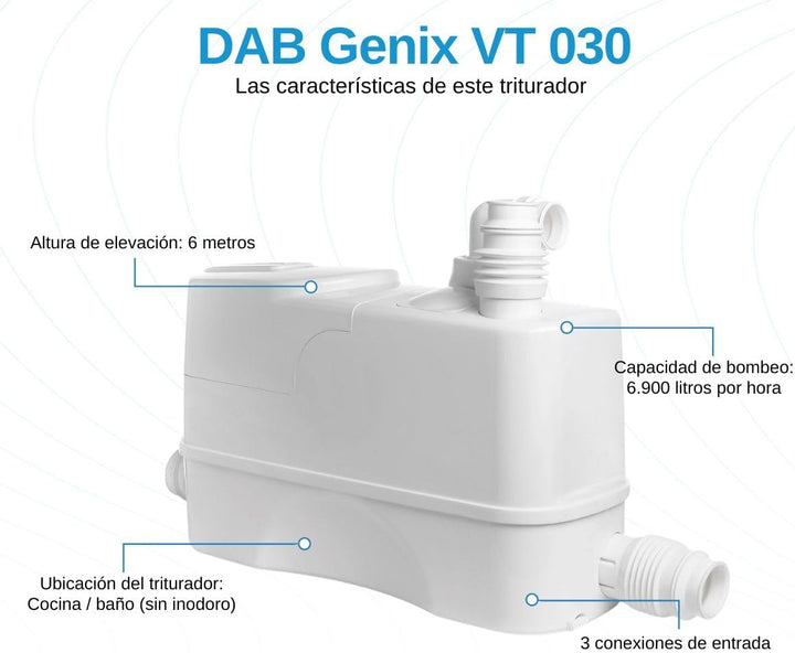 DAB Genix VT 030 Abwasserhebeanlage