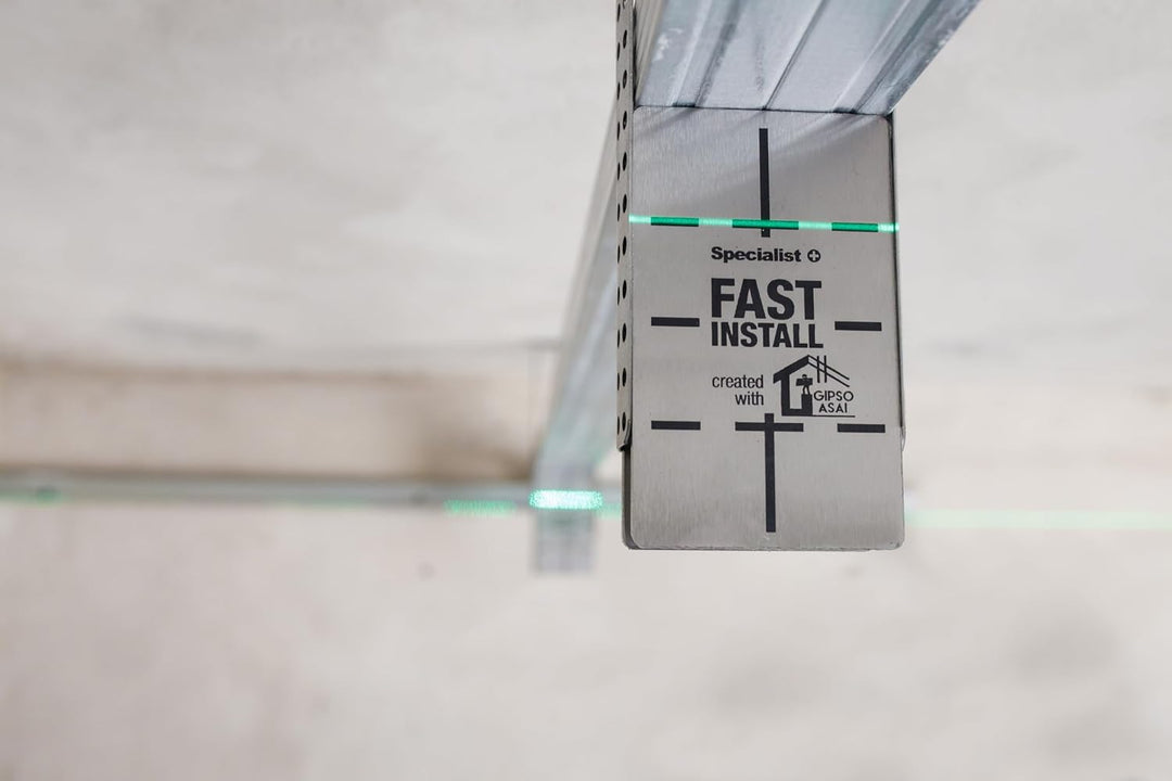Specialist+ 2 Stück FAST INSTALL-Gipsmagnet und HAMER-Steckertreiber für die Installation von Metall