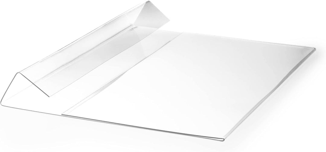 Durable Kennzeichnungstasche HARD COVER mit Falz A5 quer, Packung à 10 Stück, transparent, 116219 A5