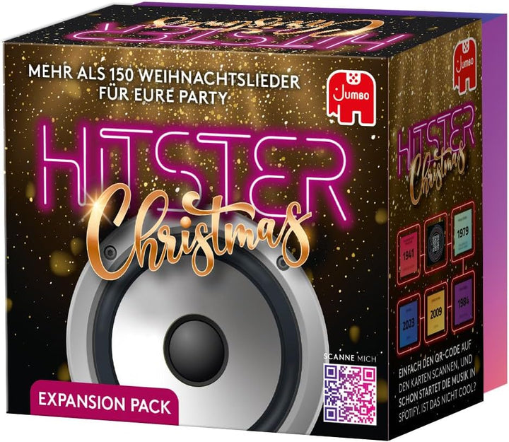 Hitster Christmas Erweiterungspack, EIN Party- und Kartenspiel für Erwachsene und Familien - 2 bis 1
