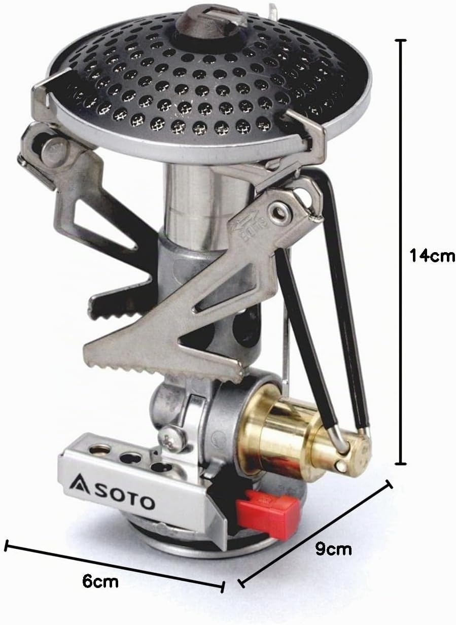 Soto Kocher Micro-Regulator, ST-OD-1R Einheitsgrösse, Einheitsgrösse