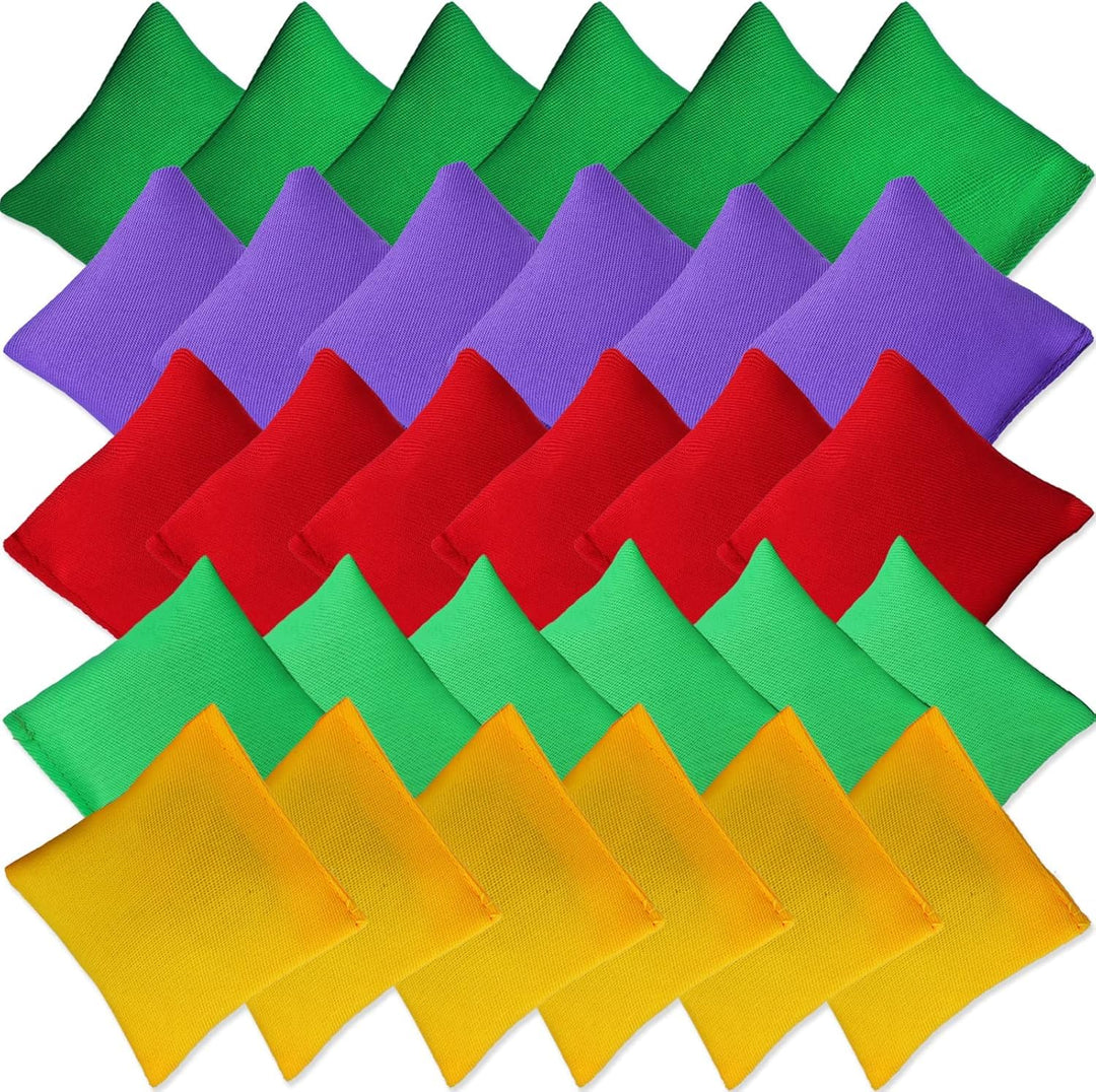 Bean Bags Tczecoo 30 Stück Sitzsäcke, Nylon-Sitzsäcke, Cornhole Säckchen, Sitzsack-Wurfspiel, Beanba