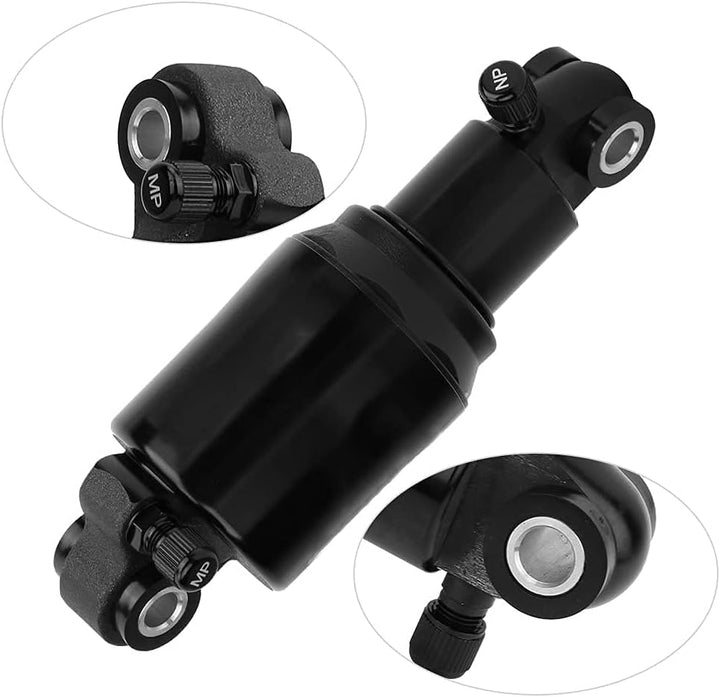 Alomejor Bike Air Hinterrad Stossdämpfer Bike Stossdämpfer 125/150/165/190mm für Mountain Road Shock