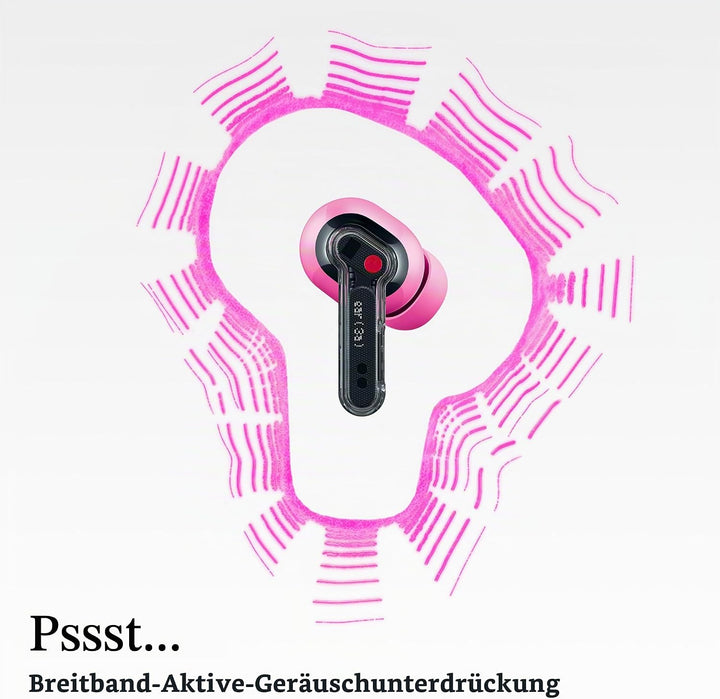 Nothing Ear (3a) Klangausgleichende Ohrhörer, 45 dB Hybrid ANC, hochauflösendes Audio mit 12 mm dyna