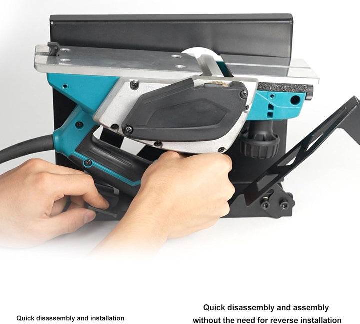Hobelständer, DONGCHENG 82 Mm Hobelständer aus Legiertem Stahl | STABILER TRAGBARER FLIP-HOBELSTÄNDE
