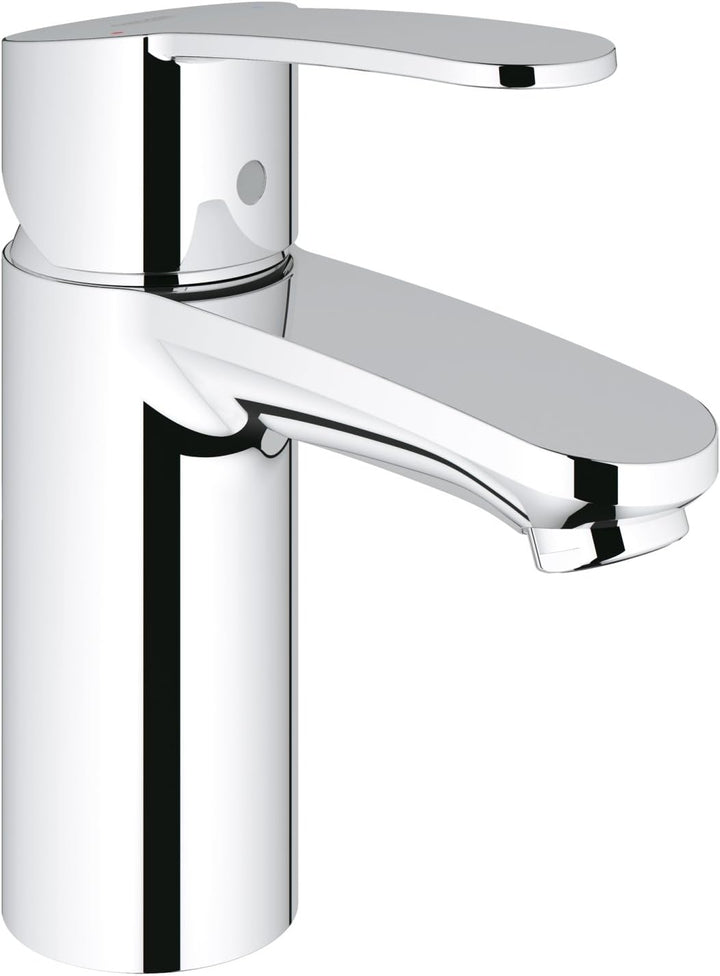Grohe 3246820E Eurostyle Cosmopolitan, Badarmatur-Einhand-Waschtischbatterie, glatter Körper, EcoJoy